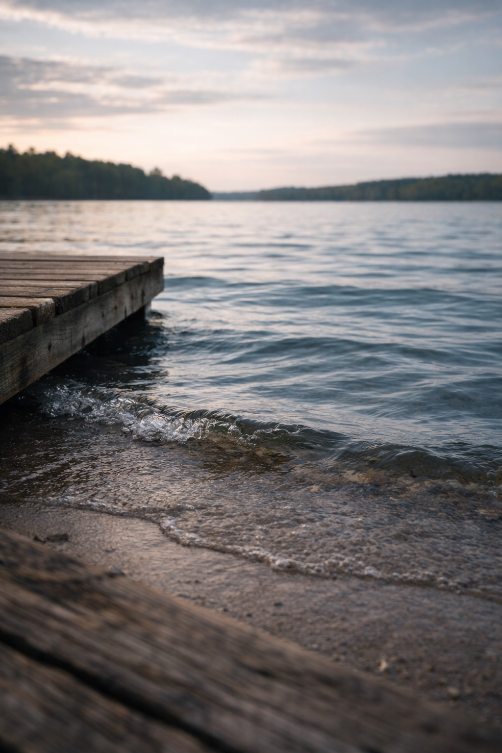 Dock shoreline