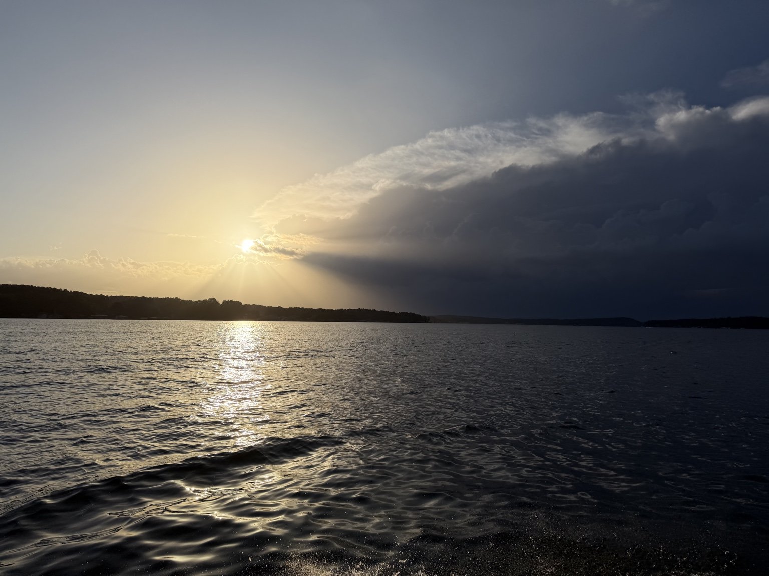 Evening on the lake