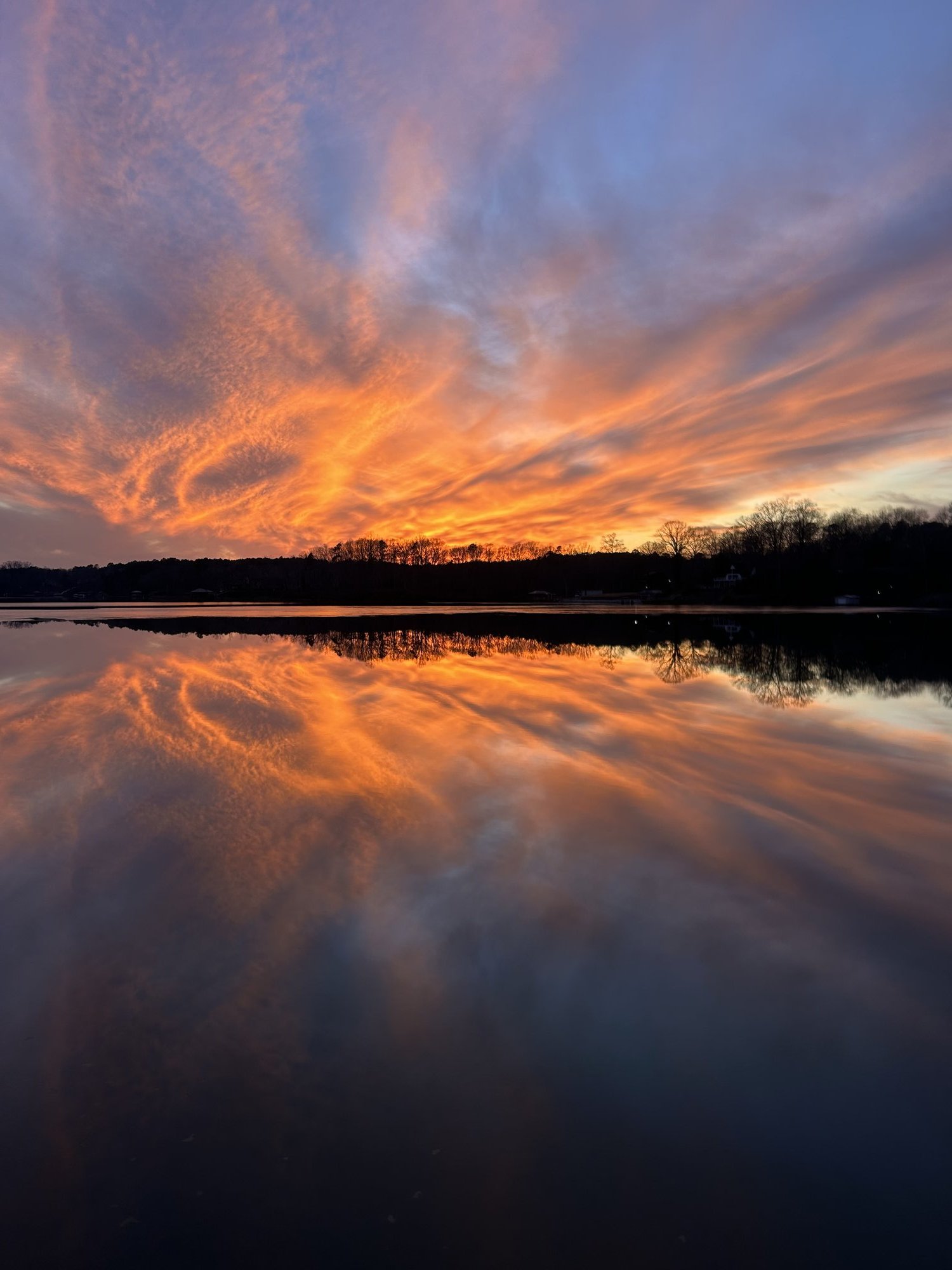 Lake Wylie at sunset