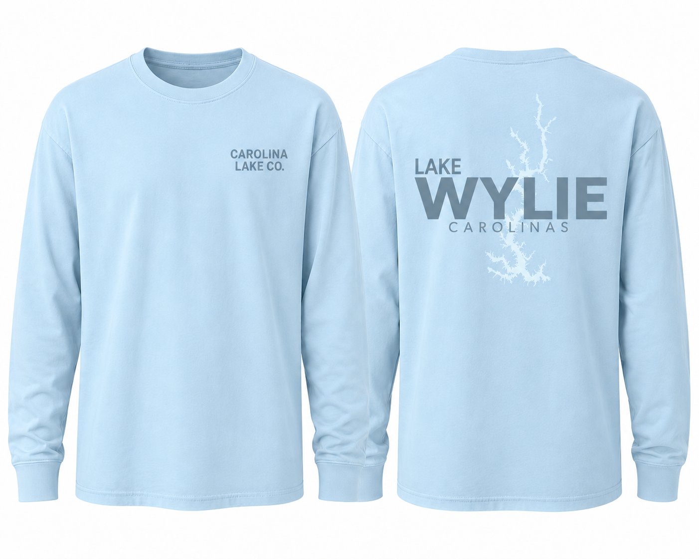 Lake Wylie Sky Blue Long Sleeve